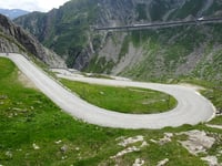 Paso de San Gotardo desde Andermatt