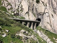 Passo San Gottardo / Tremolapass z Andermatt