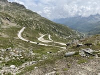 Passo San Gottardo / Tremolapass z Andermatt