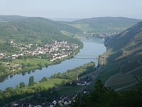 Graacher Schanz depuis Graach an der Mosel