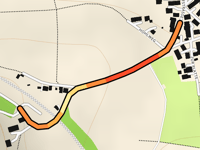 Gräbenweg from Gabelbach
