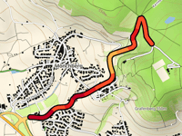 Grafenberg via Schönbuchstrasse