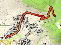 Grafenberg via Weingartenstrasse