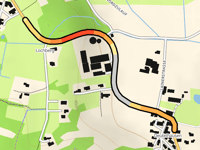 Grafinger Strasse vanuit Deutelhausen