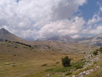 Gran Sasso d'Italia / Campo Imperatore vanuit Lago Racollo