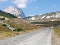 Gran Sasso d'Italia / Campo Imperatore from Bazzano