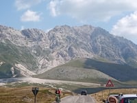 Gran Sasso d'Italia / Campo Imperatore from Bazzano