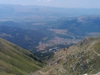 Gran Sasso d'Italia / Campo Imperatore from Bazzano