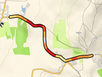 Grange Fell Road von Cartmel
