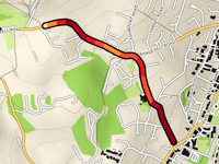 Grange Fell Road via Fernhill Road