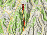 Granite Creek Road von Branciforte Drive