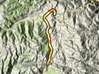 Granite Pass von Burgess Junction