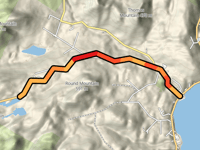 Graphite Mountain da Lake George