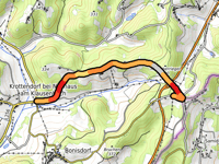 Grenzgasthaus Bonisdorf z Krottendorf przez Edelsbach