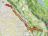 Grizzly Peak vanuit Kensington
