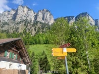 Grön da Gunten via Sigriswil