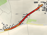 Grossberghofen via Hopfenbachstrasse