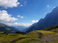 Grosse Scheidegg from Meiringen