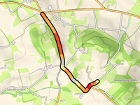 Grossen Selberg von Beerenkämpen über Lemgoer Strasse