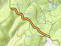 Grosser Dreiherrenstein da Neustadt am Rennsteig
