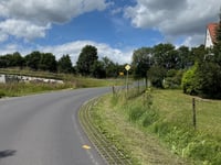 Grosser Mittelberg z Burghaun przez Mahlertshof