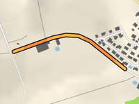 Grubstrasse von Holzheim am Forst
