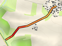 Baumgarten via Gründler Strasse