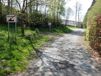 Grünen Berg von Warche