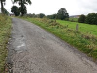 Grünstrasse über Montzener Strasse