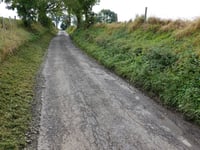 Grünstrasse über Montzener Strasse