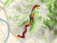 Guadamello via Strada di Valle Montanara