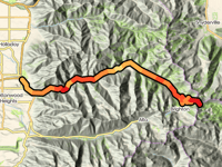 Guardsman Pass da Cottonwoods Heights