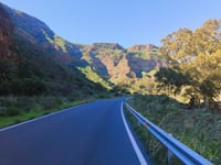 Guayadeque / Montaña de Las Tierras von Cruce de Arinaga