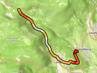 Guckaspass depuis Waldberg par Langenleiten