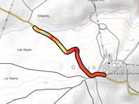 Guijo de Ávila / Las Eras de las Fuentes da Barranco de Mulas