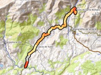 Collado de Escoronillas / Guijo de Santa Bárbara da Jaraíz de la Vera