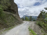 Guillestre da Eygliers via Chemin des Barnières