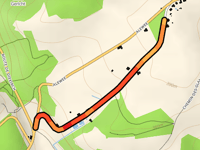 Guirsch da Vallée des Trois Moulins via Rue des Étangs