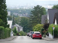 Haarberg über Bogenstrasse