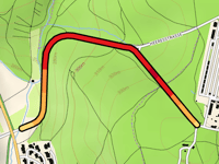 Haardtberg przez Tank Road
