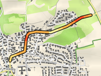 Haberskircher Strasse vanuit Stätzling