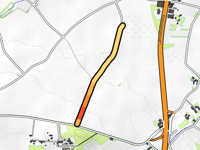Hagepreekpad & Stropersstraat depuis Ouwegem
