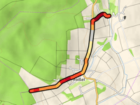 Hahnenberg da Mühlenbach via Ritterstrasse