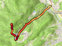 Hahnenkamm from Brücken