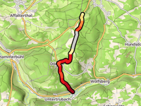 Hahnenstein über Dörfles