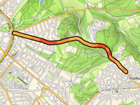 Haibach da Aschaffenburg via Büchelbergstrasse