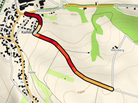 Haiberg von Kalldorf über Grauer Busch