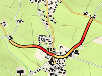 Haidach über Pöndorfer Strasse