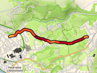 Haie des Loups via Chemin de la Croix Noire