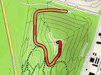 Halde Hoppenbruch von Ewaldpromenade